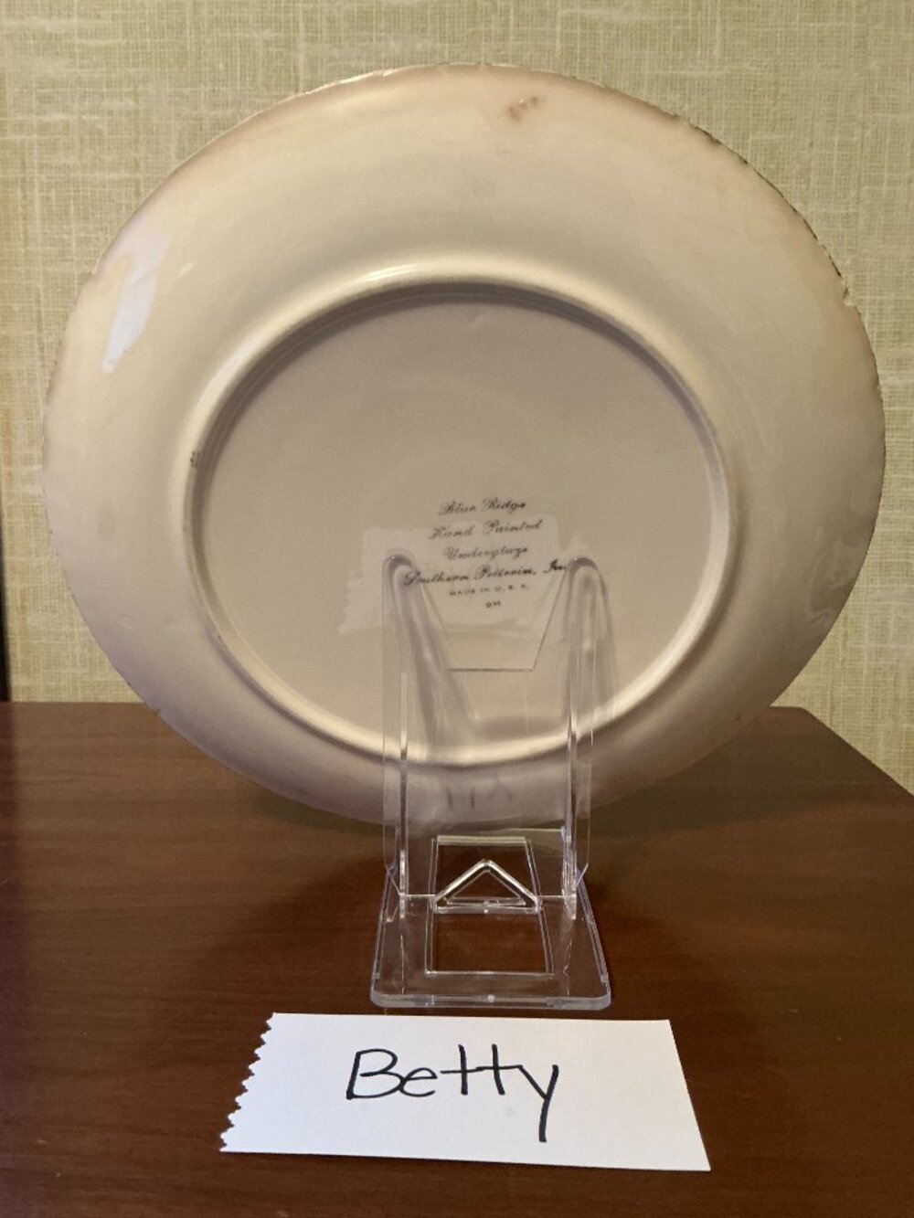 Blue Ridge Southern Pottery Betty - Picture 2 of 2
